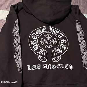 Comme des Garcons Black Zip Up Sweater